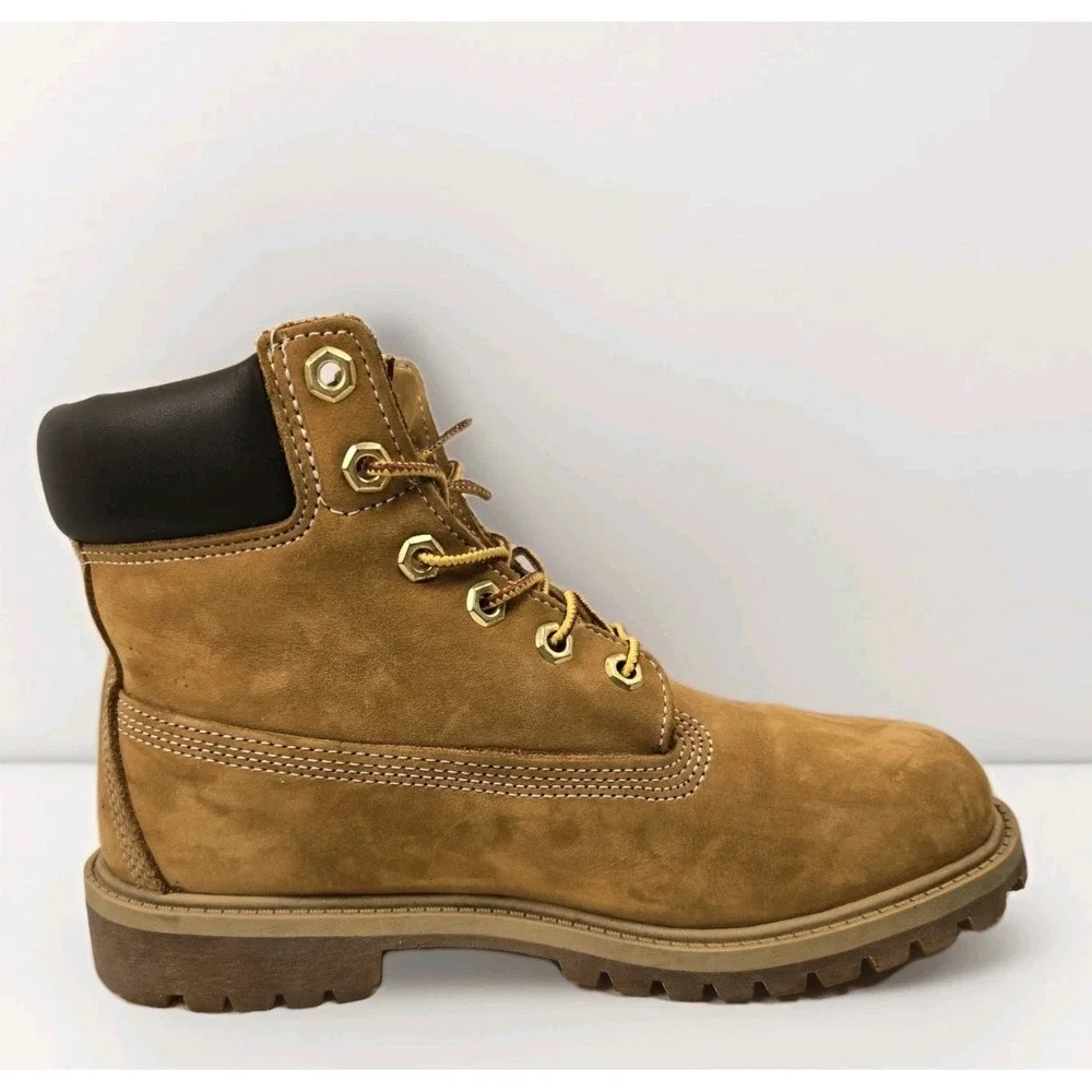 Timberland 6 Inch Waterproof Boot Wheat Nubuck Premium Size‎ 5.5